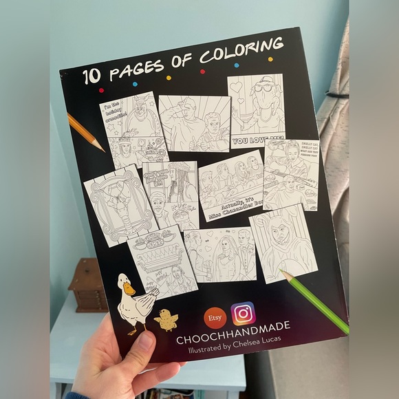 Friends Coloring Book - Picture 2 of 2